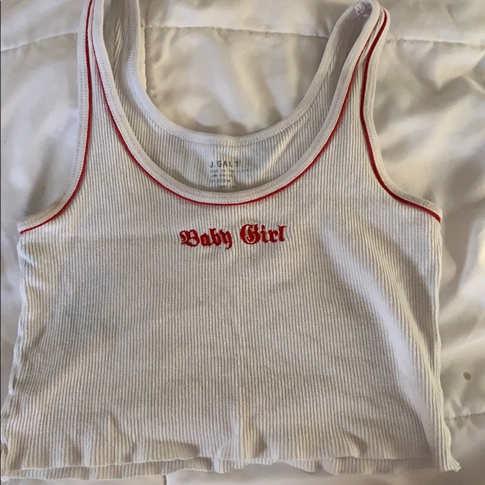 Brandy Melville cropped baby girl tank